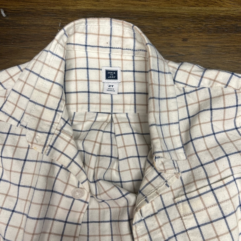 Janie and Jack toddler fall attire. Dress shirt and pants can be sold separately - Picture 6 of 8